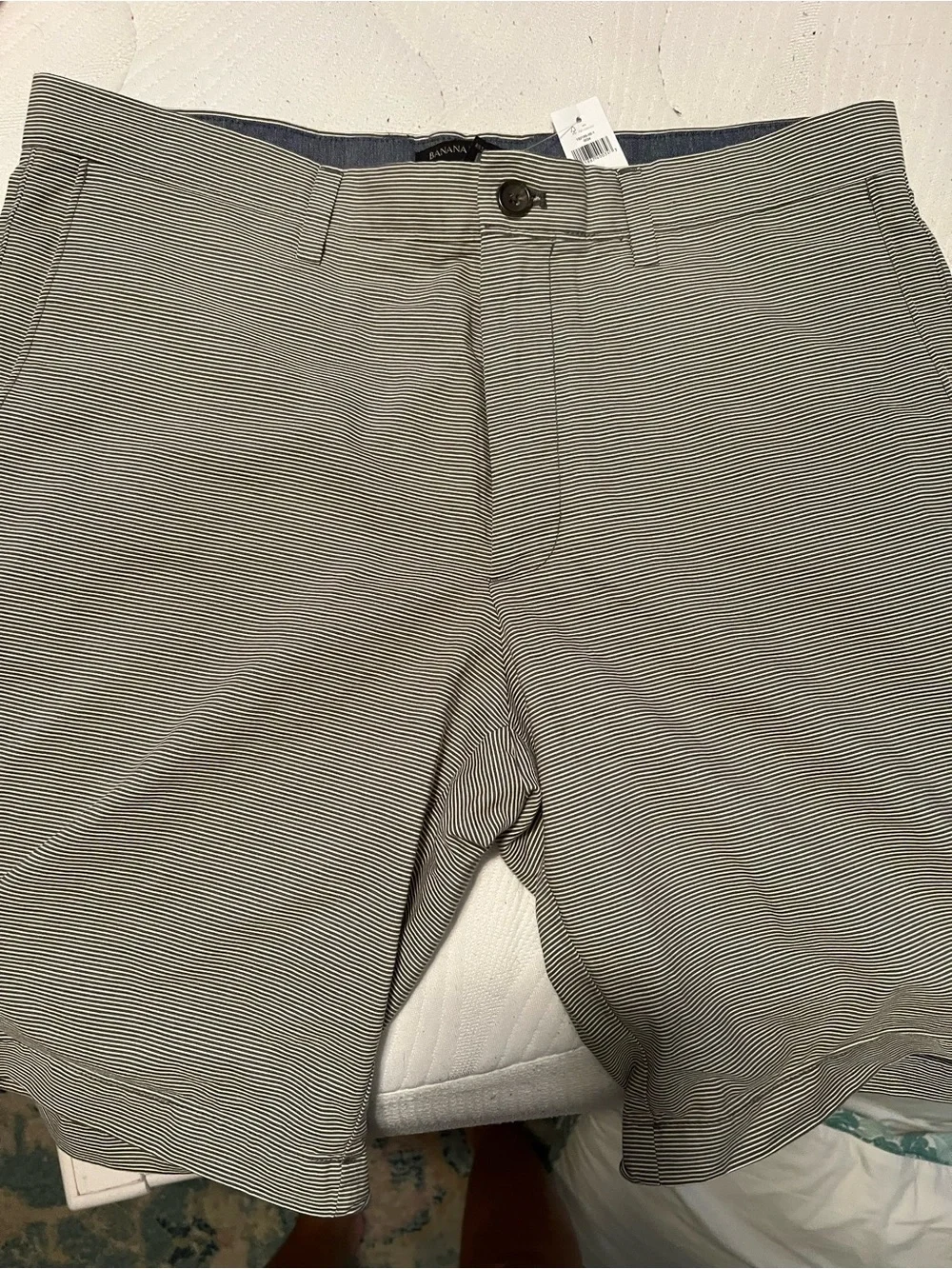 Banana Republic Blue Men's Shorts with White Lining